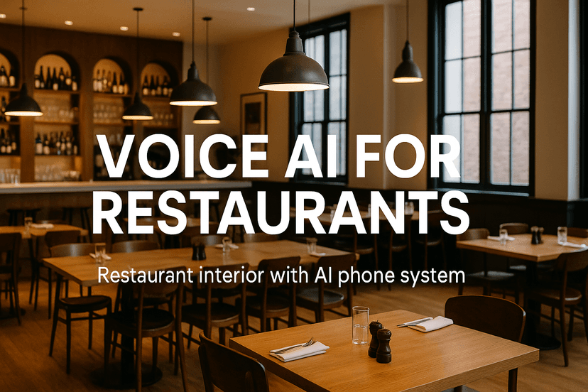 Voice AI for Restaurants: The Best Tools to Cut Costs, Boost Orders, and Eliminate Missed Calls - Restaurant AI Technology
