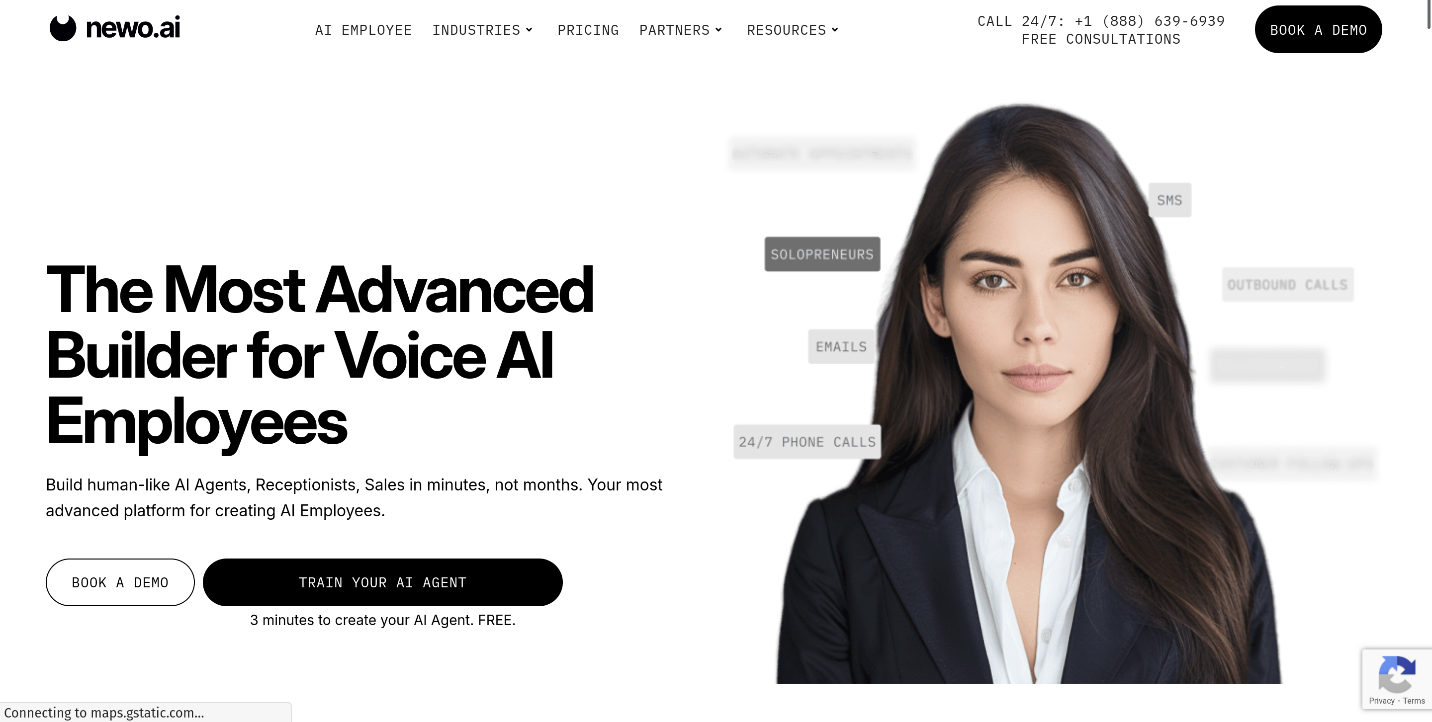 Newo AI - Voice AI for solo entrepreneurs