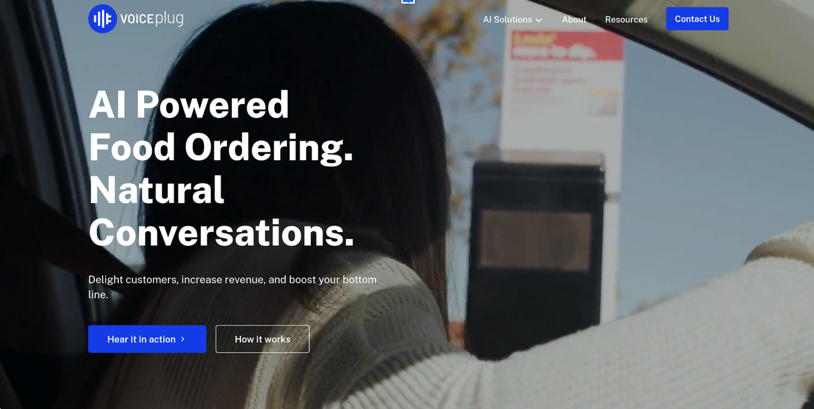 VoicePlugAI - Custom AI hardware for restaurants Drive-Throughs